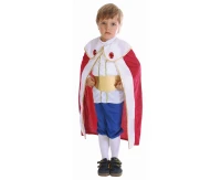 Role play-set for child King (shirt, pants, belt, cape), size 92/104 cm